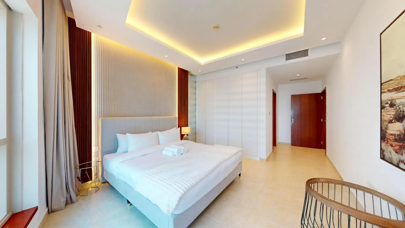 Lägenhet Marina Heights - Bright Two Bedroom With City View Dubai