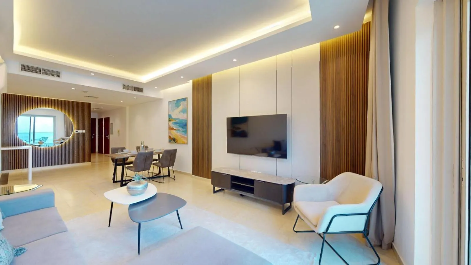 Lägenhet Marina Heights - Bright Two Bedroom With City View Dubai